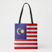 Tote Bag Drapeau de Malaisie (Devant)