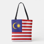 Tote Bag Drapeau de Malaisie (Dos)