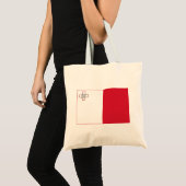 Tote Bag Drapeau de Malte (Devant (produit))