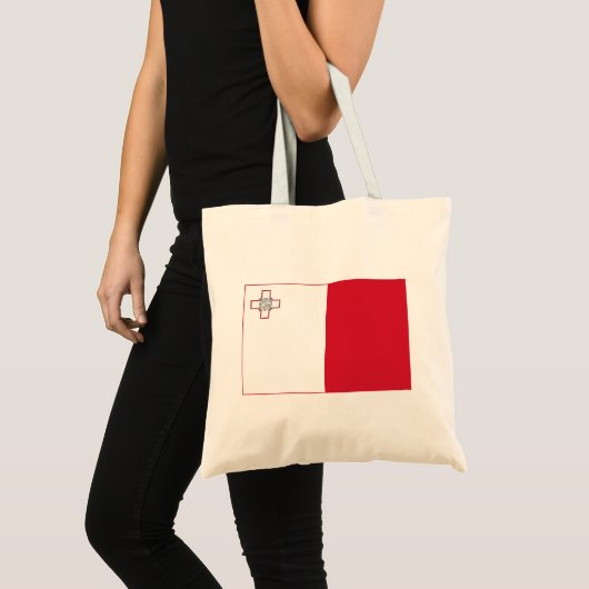 Tote Bag Drapeau de Malte (Devant (produit))