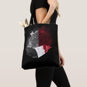 Tote Bag drapeau de Malte