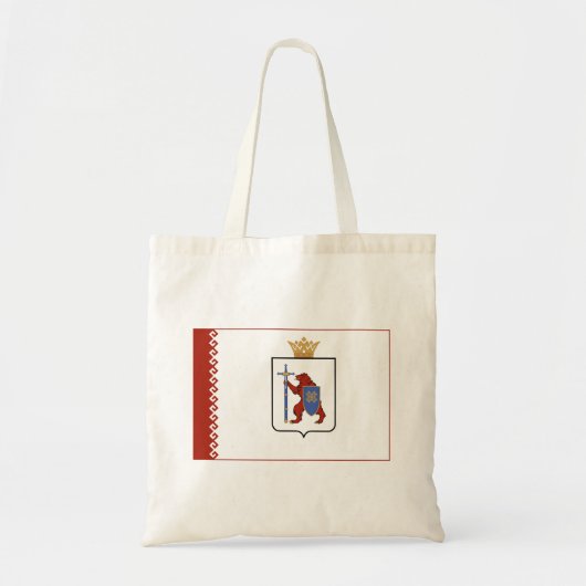 Tote Bag Drapeau de Mari El (Devant)