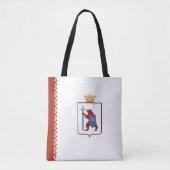 Tote Bag Drapeau de Mari El (Devant)