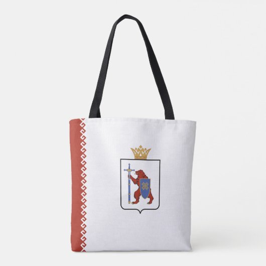 Tote Bag Drapeau de Mari El (Dos)
