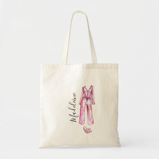 Tote Bag Drapeau de mariée PJ Pajama Party (Devant)