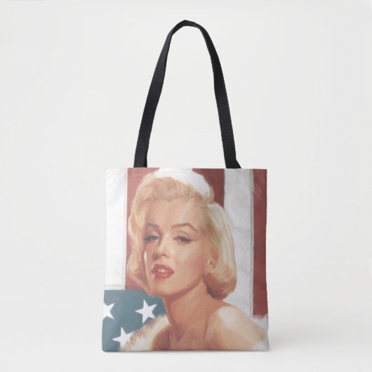 Tote Bag Drapeau de Marilyn (Devant)