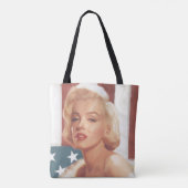 Tote Bag Drapeau de Marilyn (Dos)