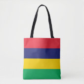 Tote Bag Drapeau de Maurice (Devant)