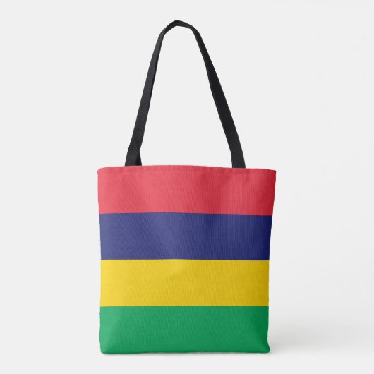 Tote Bag Drapeau de Maurice (Dos)