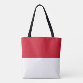 Tote Bag Drapeau de Monaco (Dos)