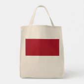 Tote Bag Drapeau de Monaco (Dos)