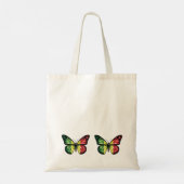 Tote Bag Drapeau de monarque à papillon de Sicile (Dos)