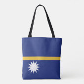 Tote Bag Drapeau de Nauru (Dos)