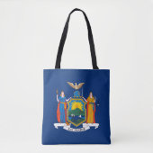 Tote Bag Drapeau de New York (Devant)