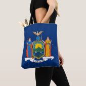 Tote Bag Drapeau de New York (De près)