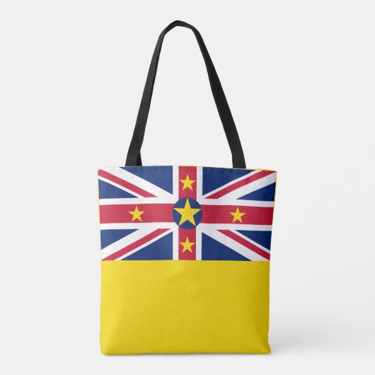 Tote Bag Drapeau de Niue (Dos)