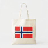 Tote Bag Drapeau de Norway (Devant)