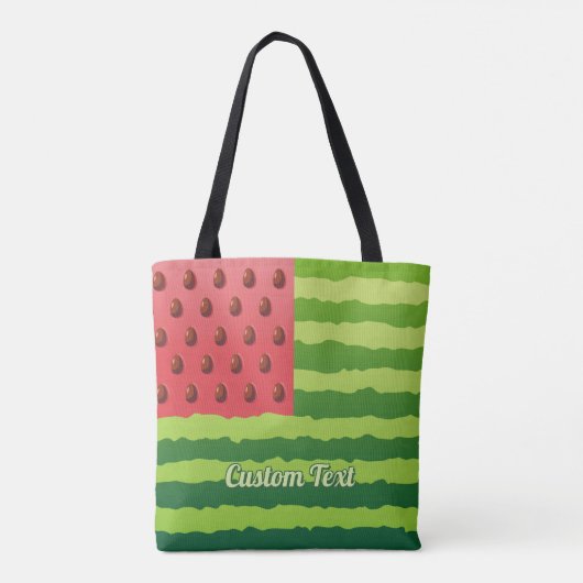 Tote Bag Drapeau de pastèque (Dos)