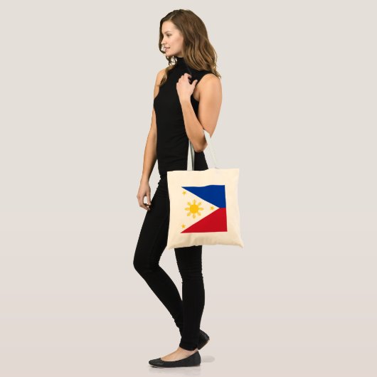 Tote Bag Drapeau de Philippines (Devant (modèle))