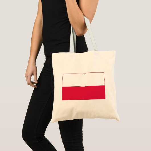 Tote Bag Drapeau de Pologne (Devant (produit))