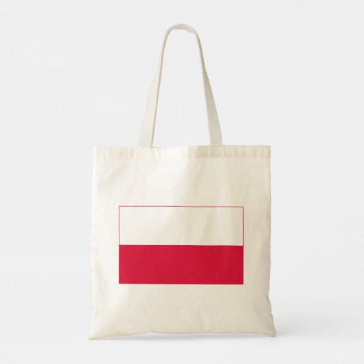 Tote Bag Drapeau de Pologne (Dos)