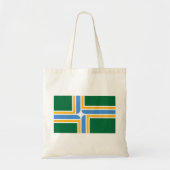 Tote Bag Drapeau de Portland (Oregon) (Devant)