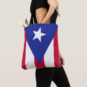 Tote Bag Drapeau de Porto Rico (De près)