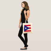 Tote Bag Drapeau de Porto Rico (Devant (modèle))