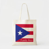 Tote Bag Drapeau de Porto Rico (Devant)
