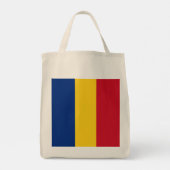 Tote Bag Drapeau de Roumanie (Dos)