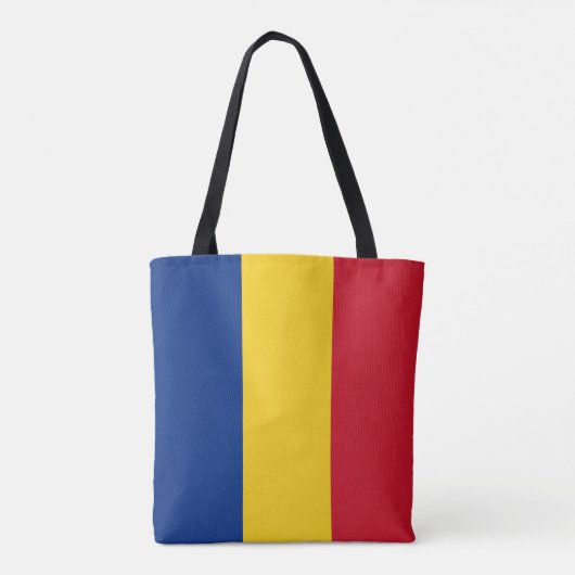 Tote Bag Drapeau de Roumanie (Dos)