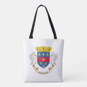 Tote Bag Drapeau de Saint-Barthélemy (Dos)