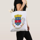Tote Bag Drapeau de Saint-Barthélemy (De près)
