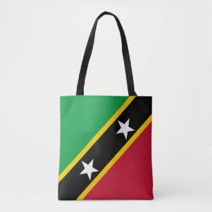Tote Bag Drapeau de Saint-Christophe-et-Niévès
