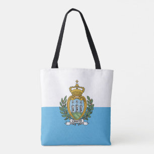 Tote Bag Drapeau de Saint-Marin