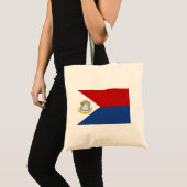 Tote Bag Drapeau de Saint-Martin (Devant (produit))