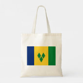 Tote Bag Drapeau de Saint-Vincent (Dos)