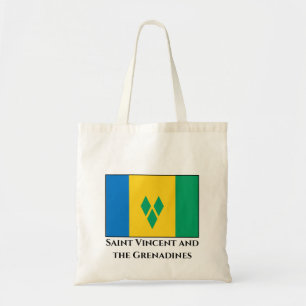 Tote Bag Drapeau de Saint-Vincent-et-les Grenadines