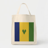 Tote Bag Drapeau de Saint-Vincent-et-les Grenadines (Devant)