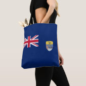 Tote Bag Drapeau de Sainte-Hélène (De près)