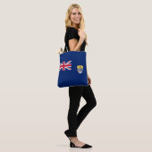 Tote Bag Drapeau de Sainte-Hélène (Sur le modèle)