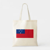 Tote Bag Drapeau de Samoa (Dos)