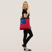 Tote Bag Drapeau de Samoa, Drapeau du Samoa (Sur le modèle)