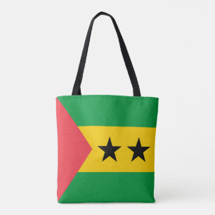 Tote Bag Drapeau de Sao Tomé-et-Principe