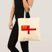 Tote Bag Drapeau de Sercq (Devant (produit))