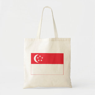 Tote Bag Drapeau de Singapour