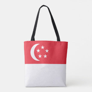 Tote Bag Drapeau de Singapour