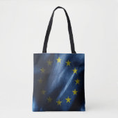 Tote Bag Drapeau de soie de l'UE (Devant)