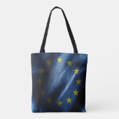 Tote Bag Drapeau de soie de l'UE (Dos)