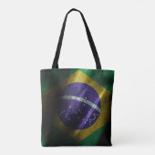 Tote Bag Drapeau de soie du Brésil (Dos)
